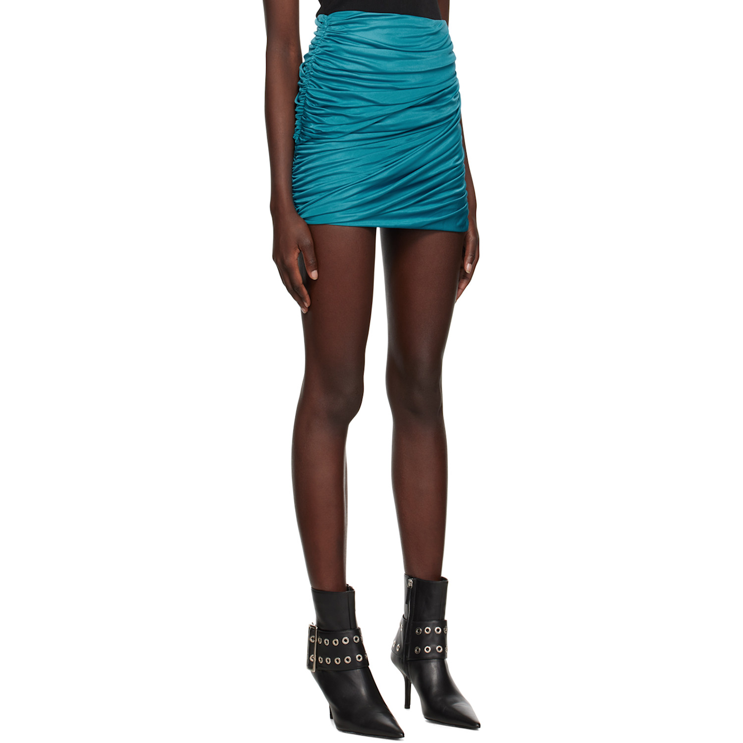  Gauge81 Blue Sabile Mini Skirt 
