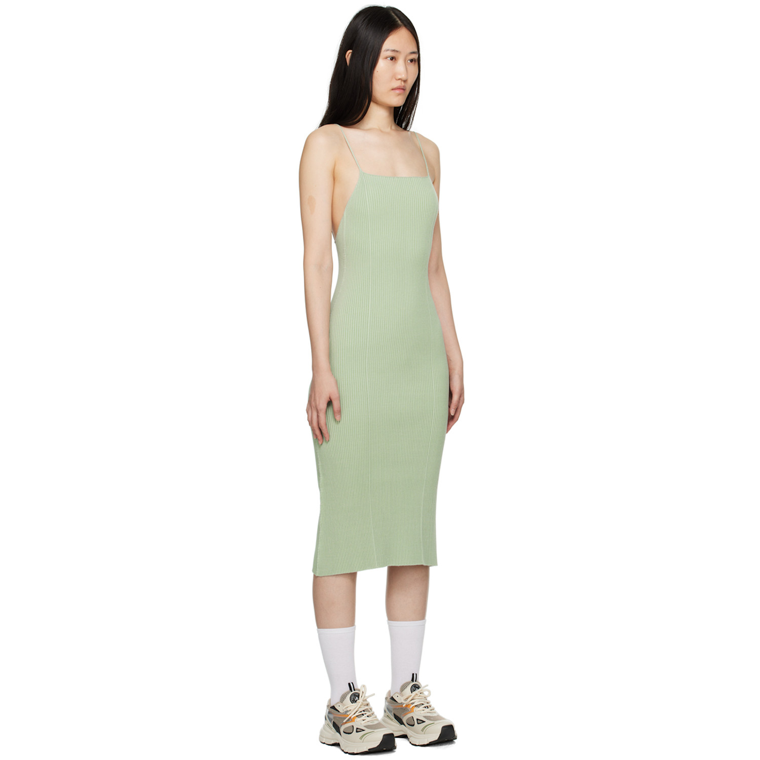  Aeron Green Zero104 Midi Dress 
