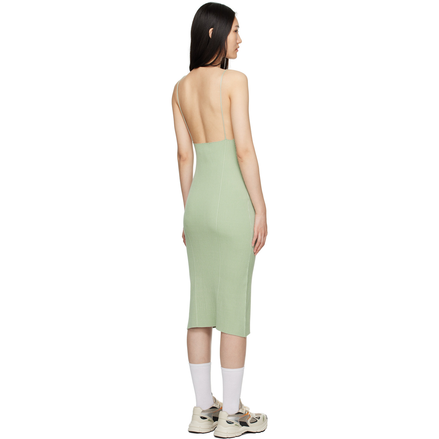  Aeron Green Zero104 Midi Dress 