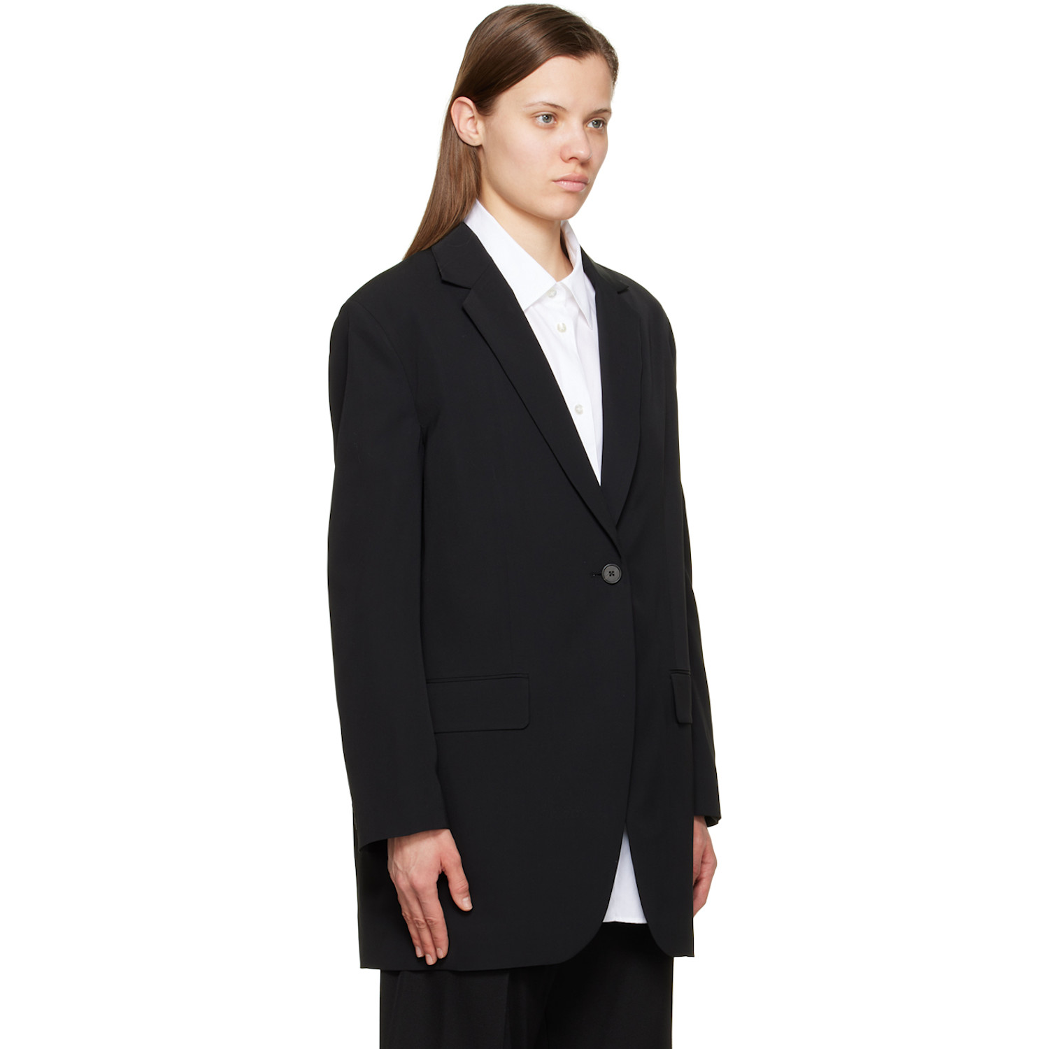  The Row Black Obine Blazer 