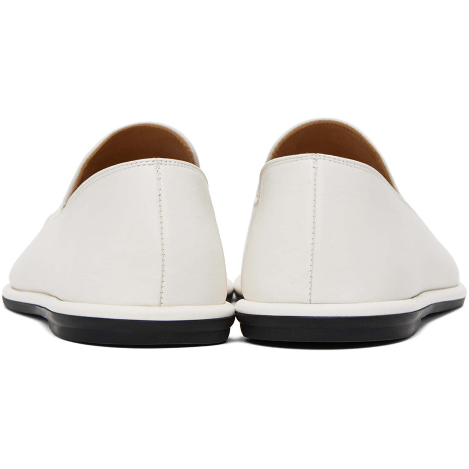  The Row Off-white Canal Loafers 