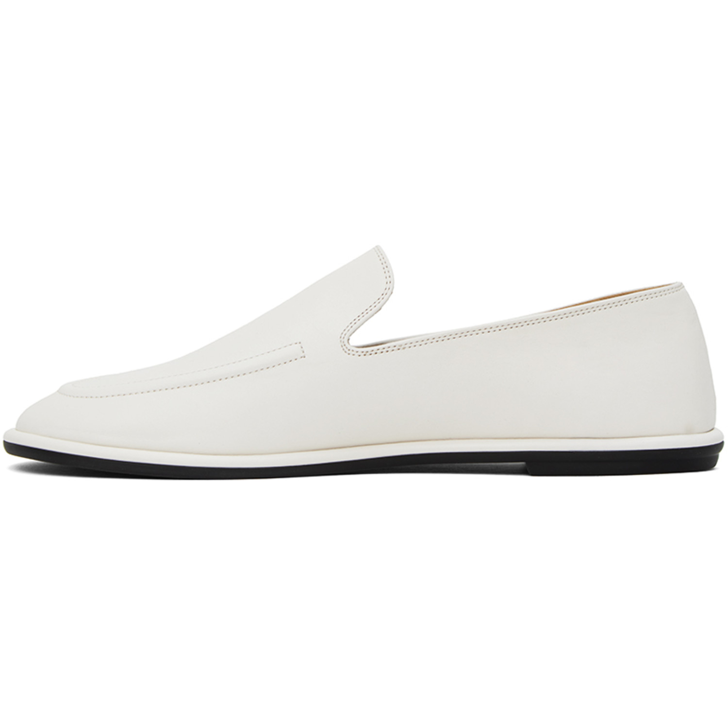  The Row Off-white Canal Loafers 