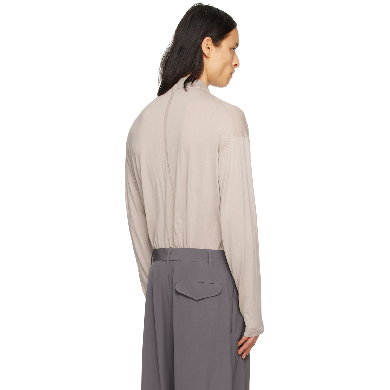  The Row Taupe Dijon Polo 