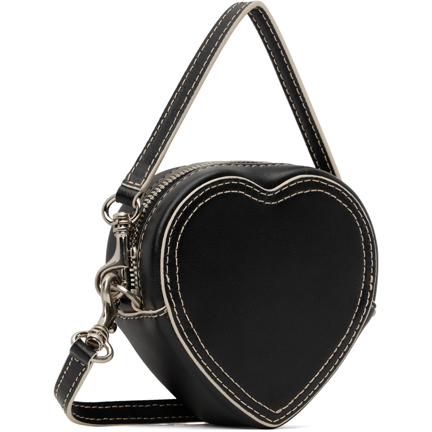  Margesherwood Black Heart Pouch 