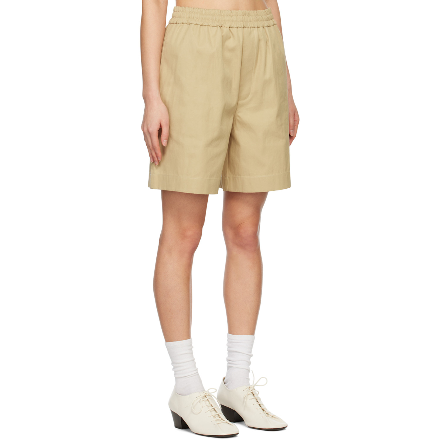  Arch The Beige Half Band Shorts 