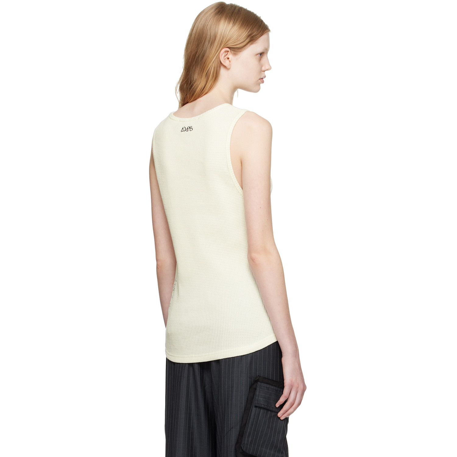 Andersson Bell White Flower Man Tank Top 