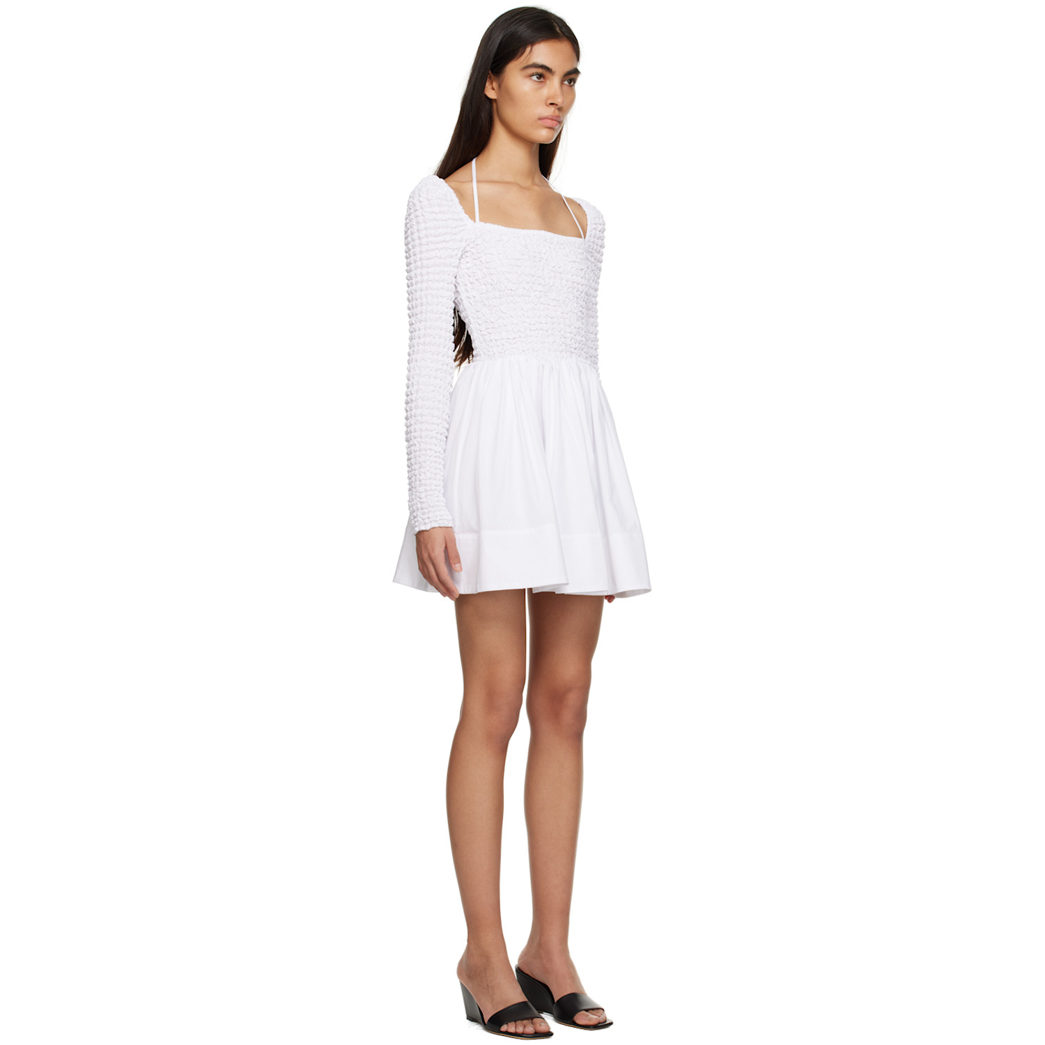  Staud White Cassidy Minidress 