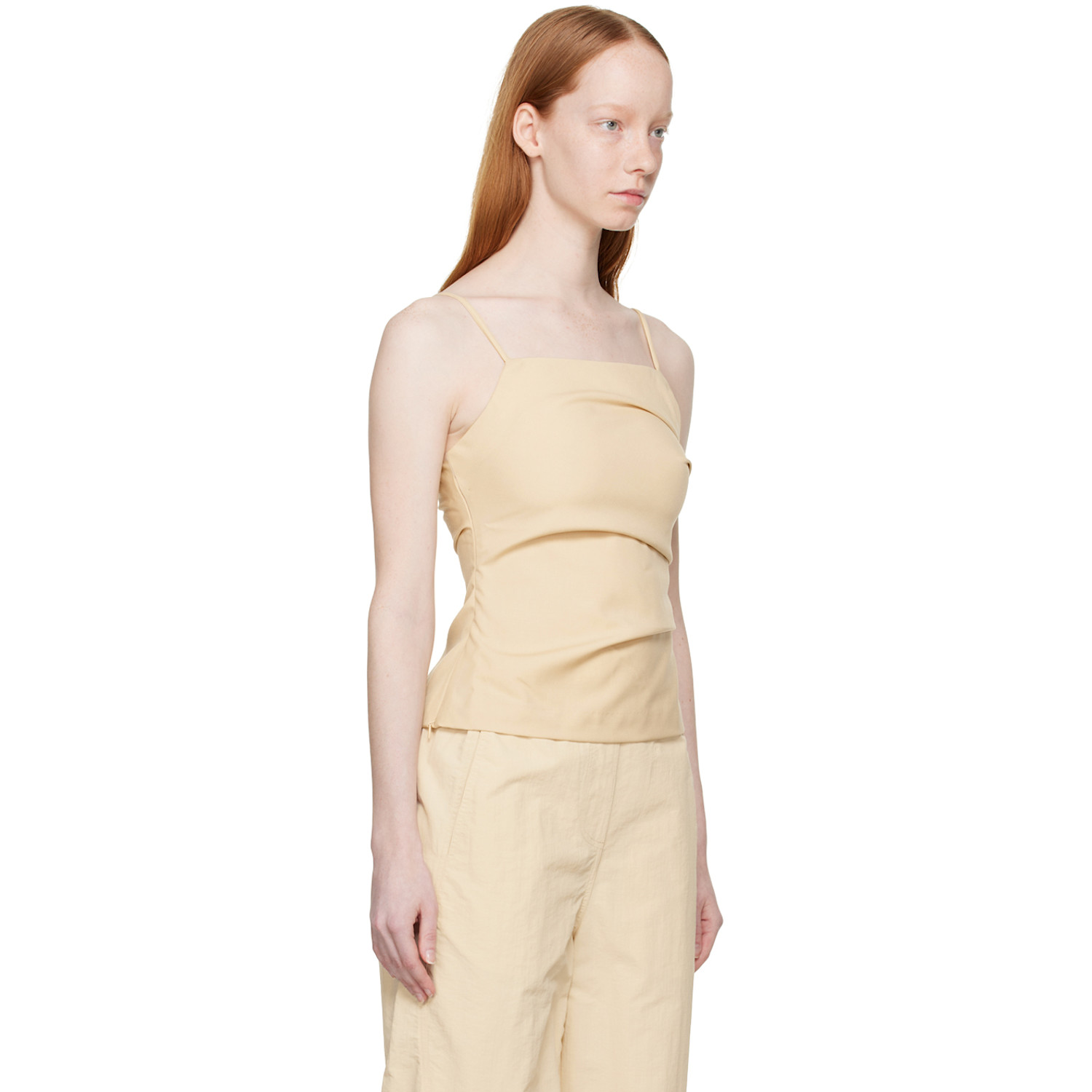  Wynn Hamlyn Beige Martha Camisole 