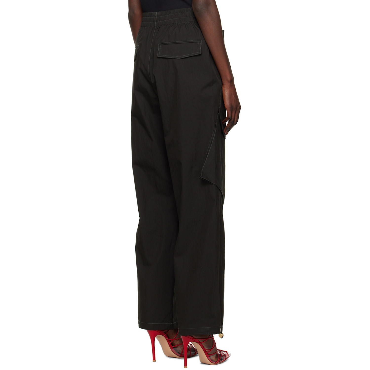  Dion Lee Black Latch Trousers 
