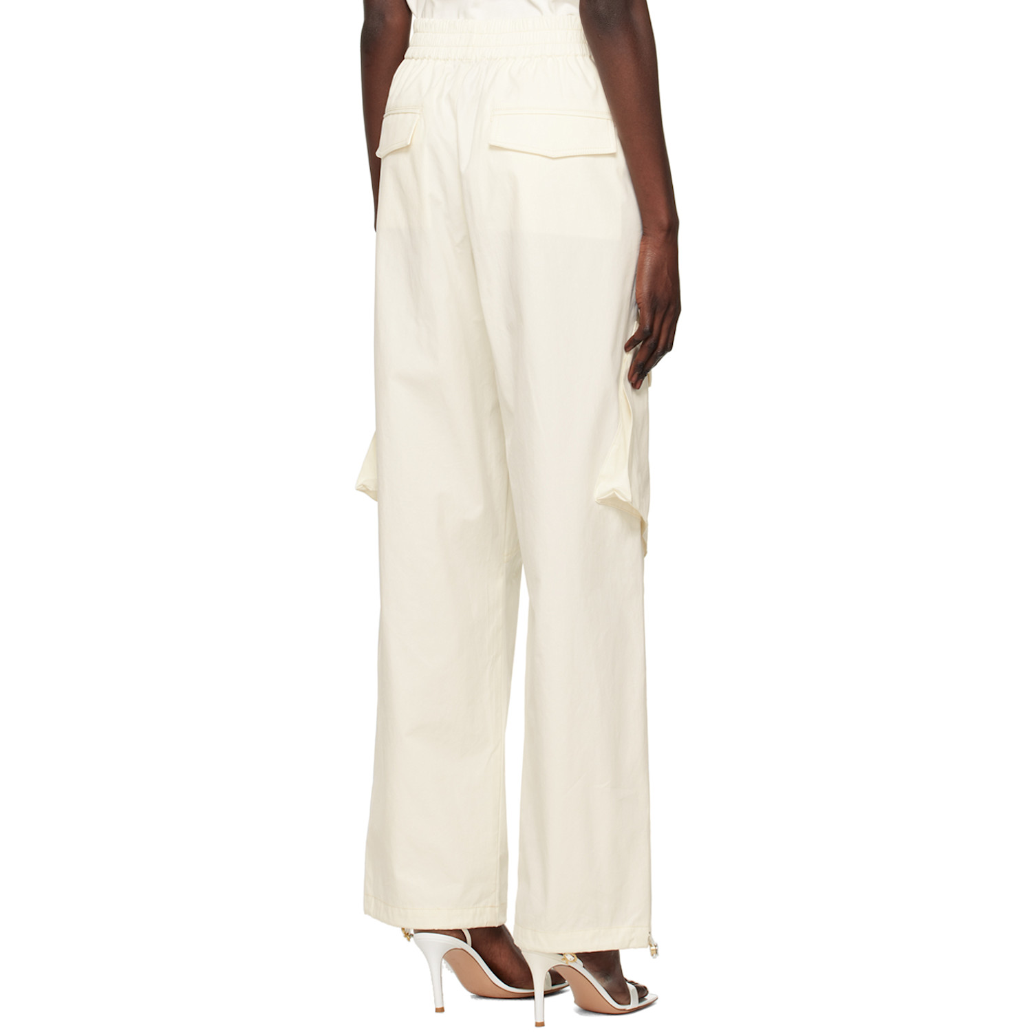  Dion Lee Off-white Latch Trousers 