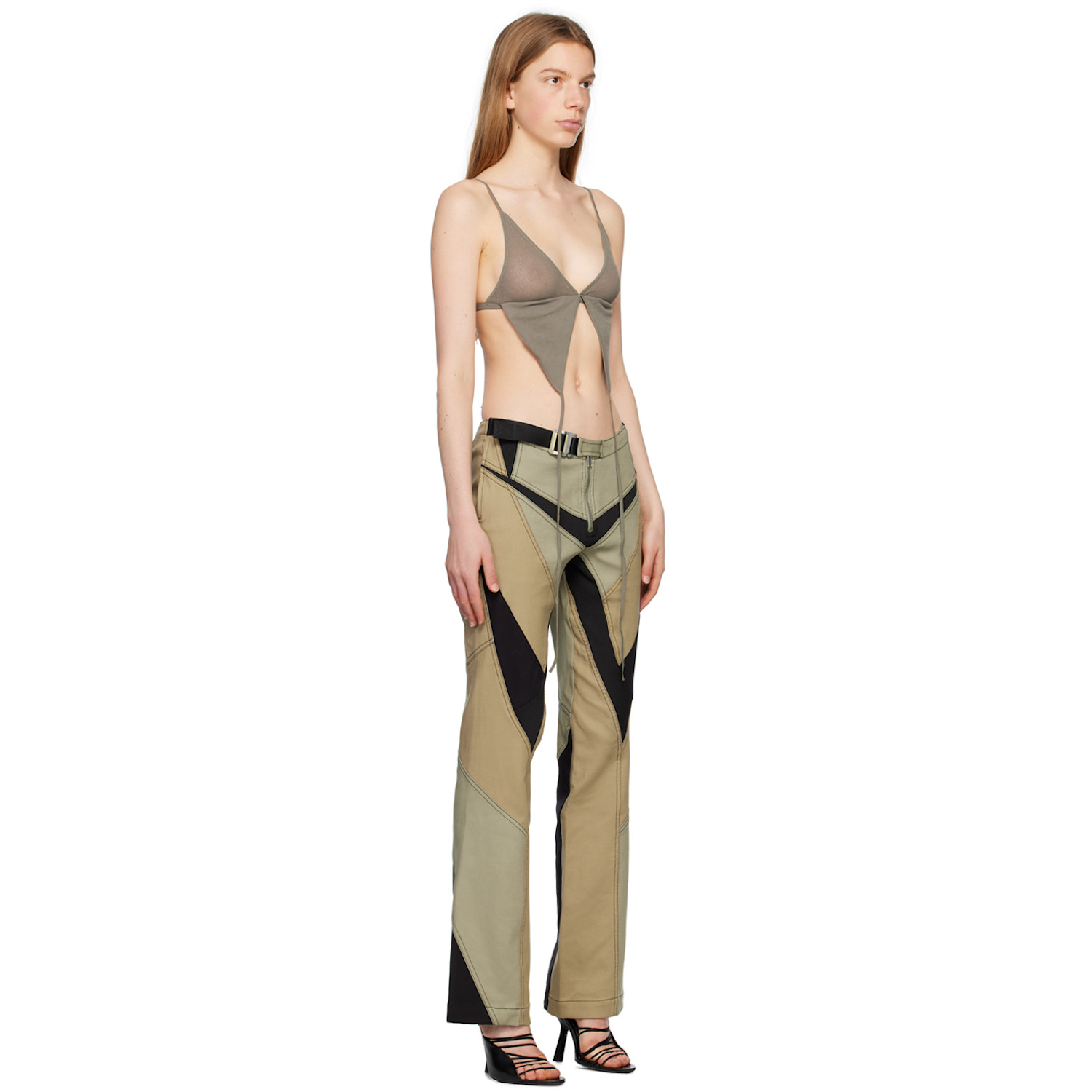  Dion Lee Green Butterfly Camisole 