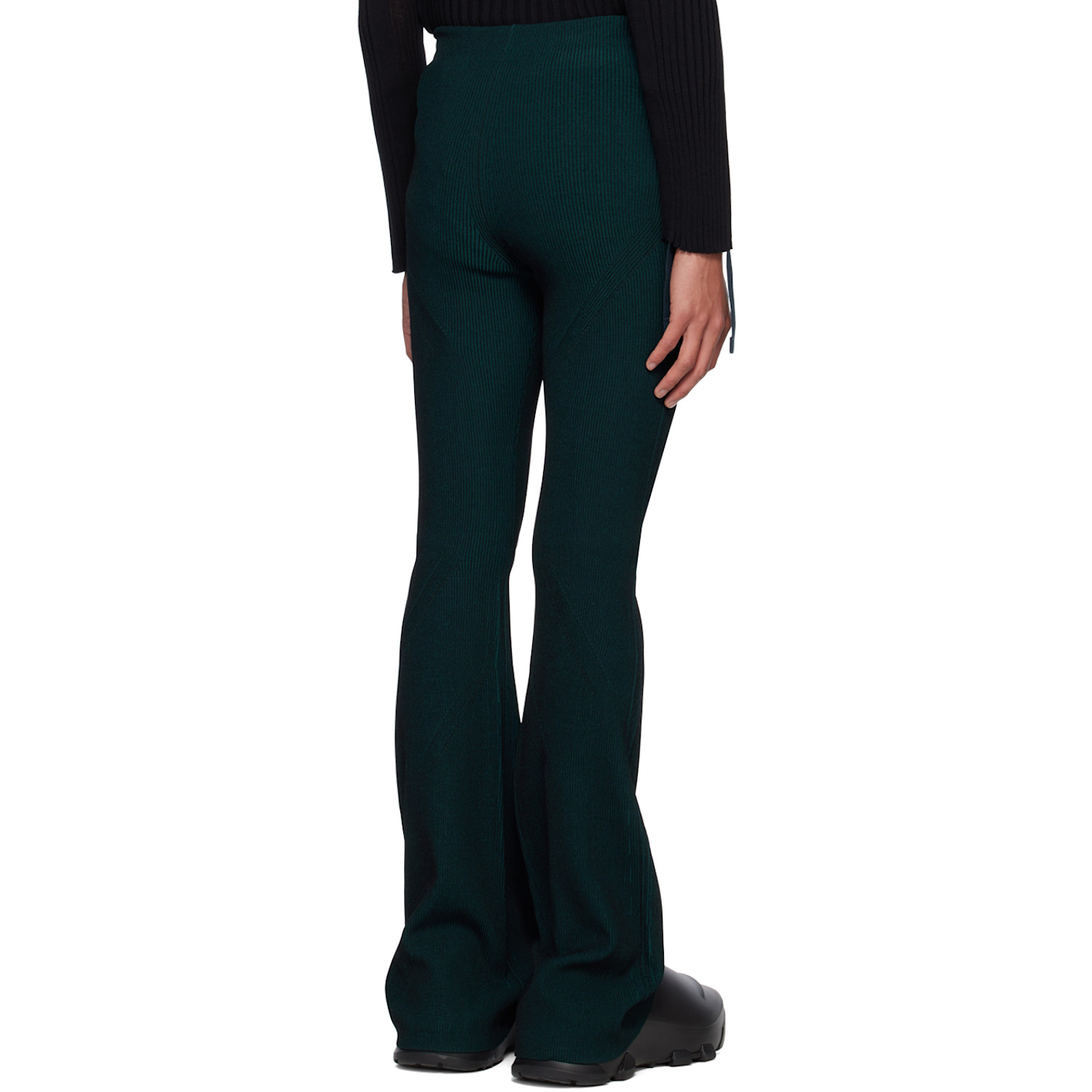  Dion Lee Blue Angled Lounge Pants 