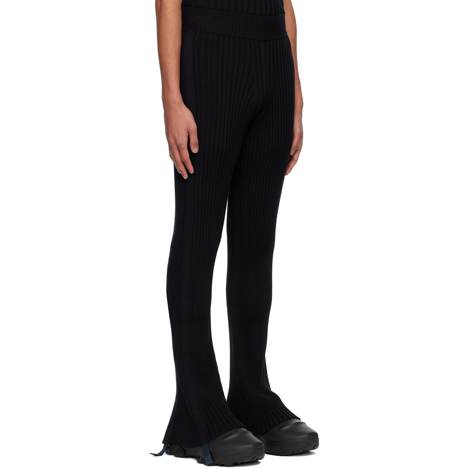  Dion Lee Black Gathered Utility Lounge Pants 