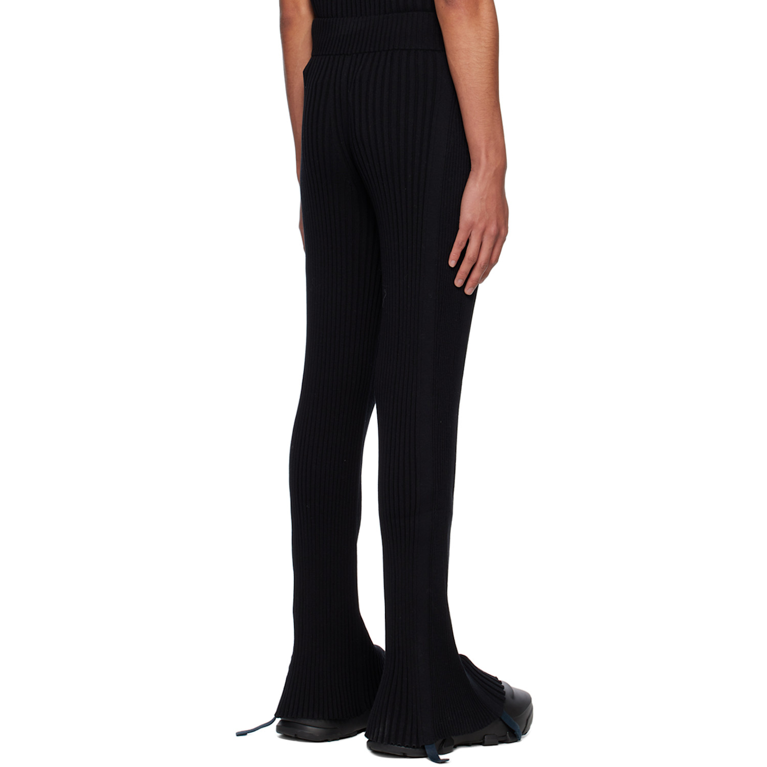  Dion Lee Black Gathered Utility Lounge Pants 