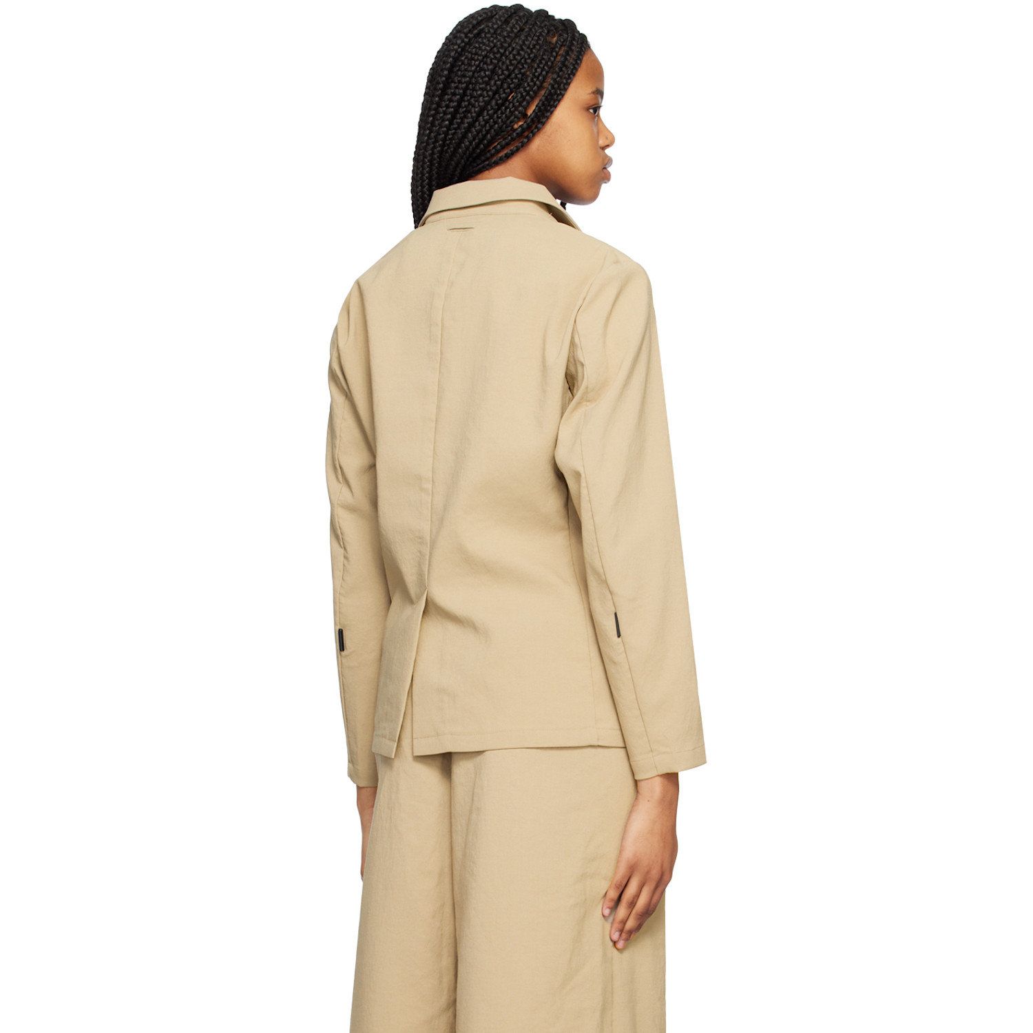  Snow Peak Beige Lightweight Blazer 