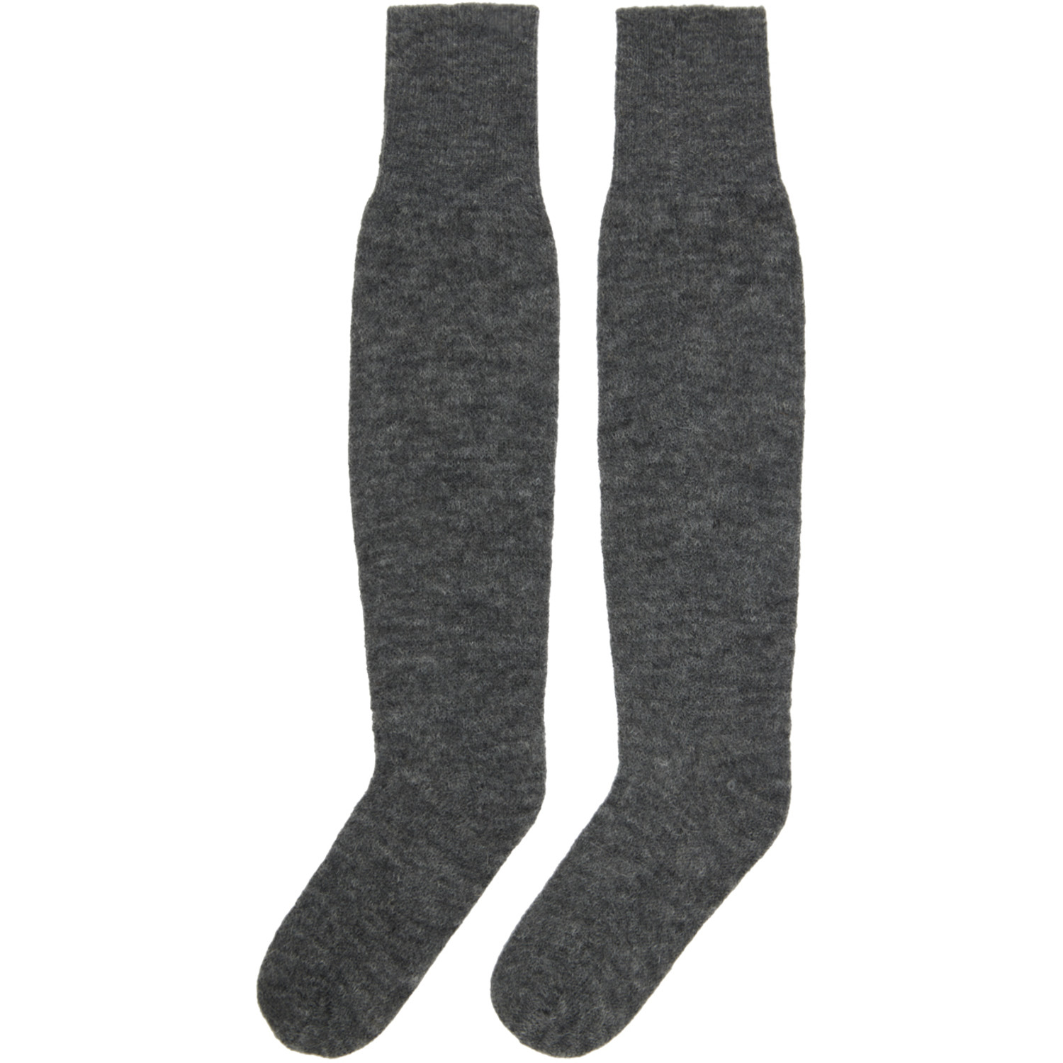  16arlington Ssense Work Capsule – Gray Semi-sheer Socks 