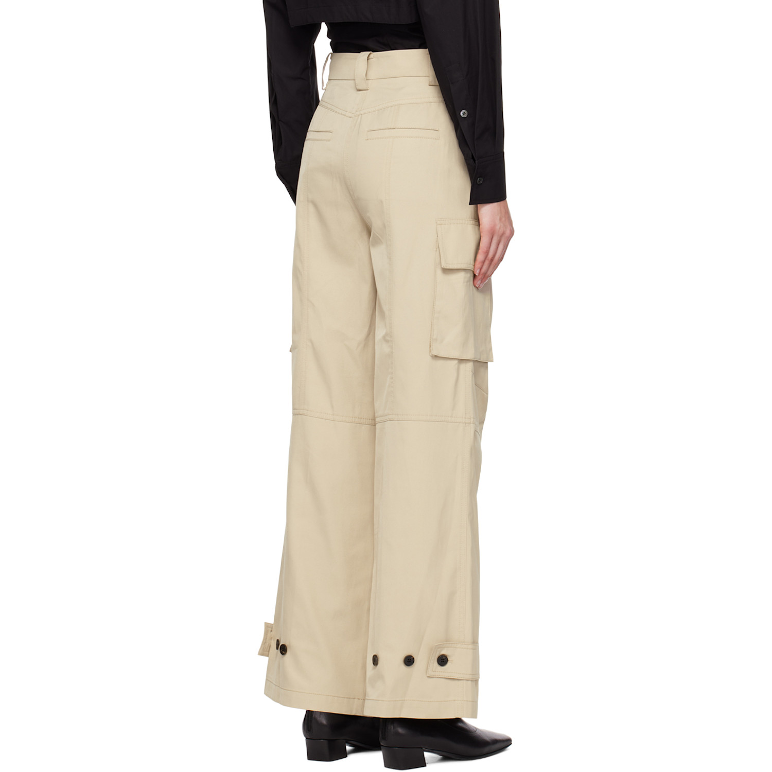  Lvir Beige Cargo Pant 