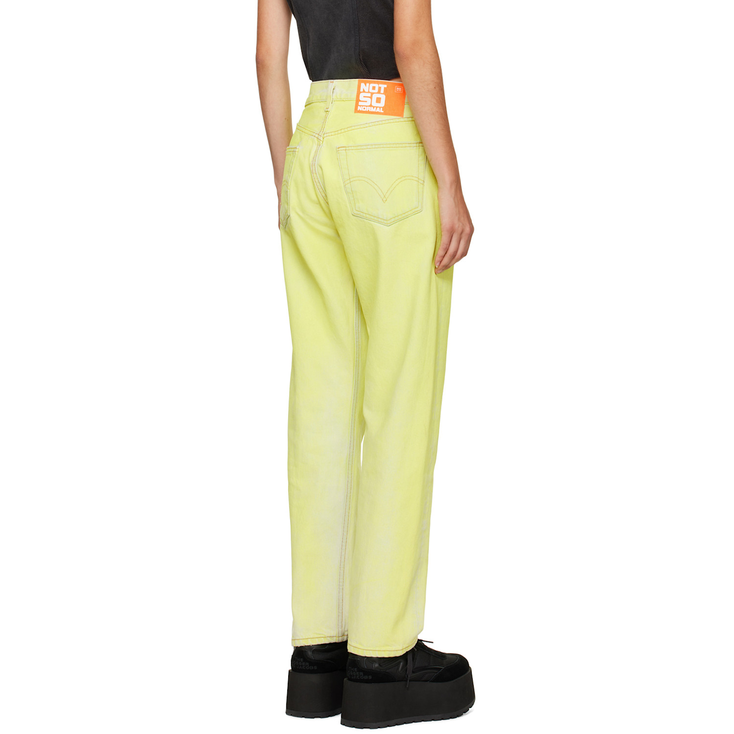  Notsonormal Green High Jeans 
