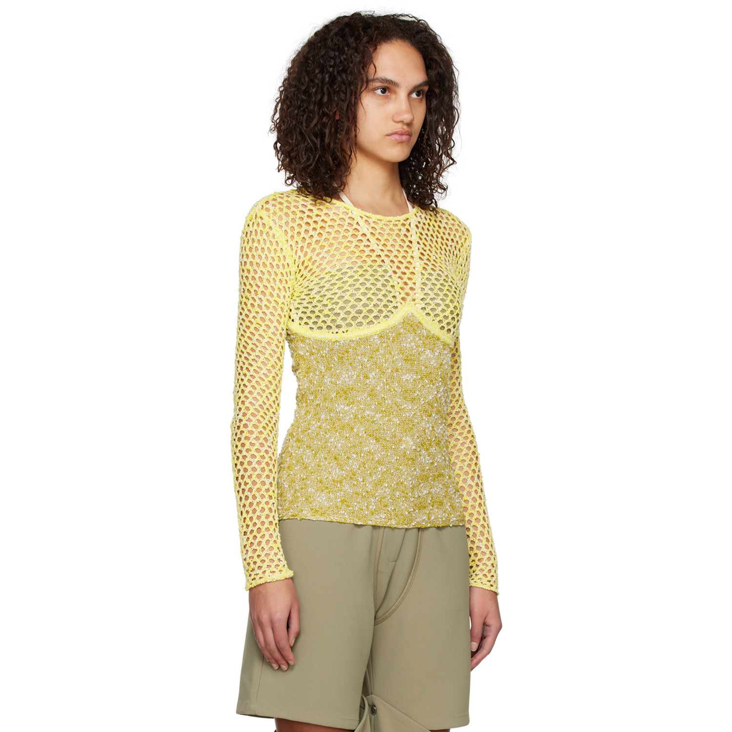  Paris Georgia Yellow Bambi Sweater 