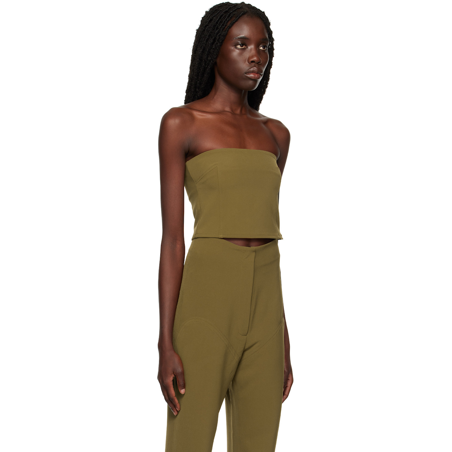  Paris Georgia Khaki Audrey Camisole 