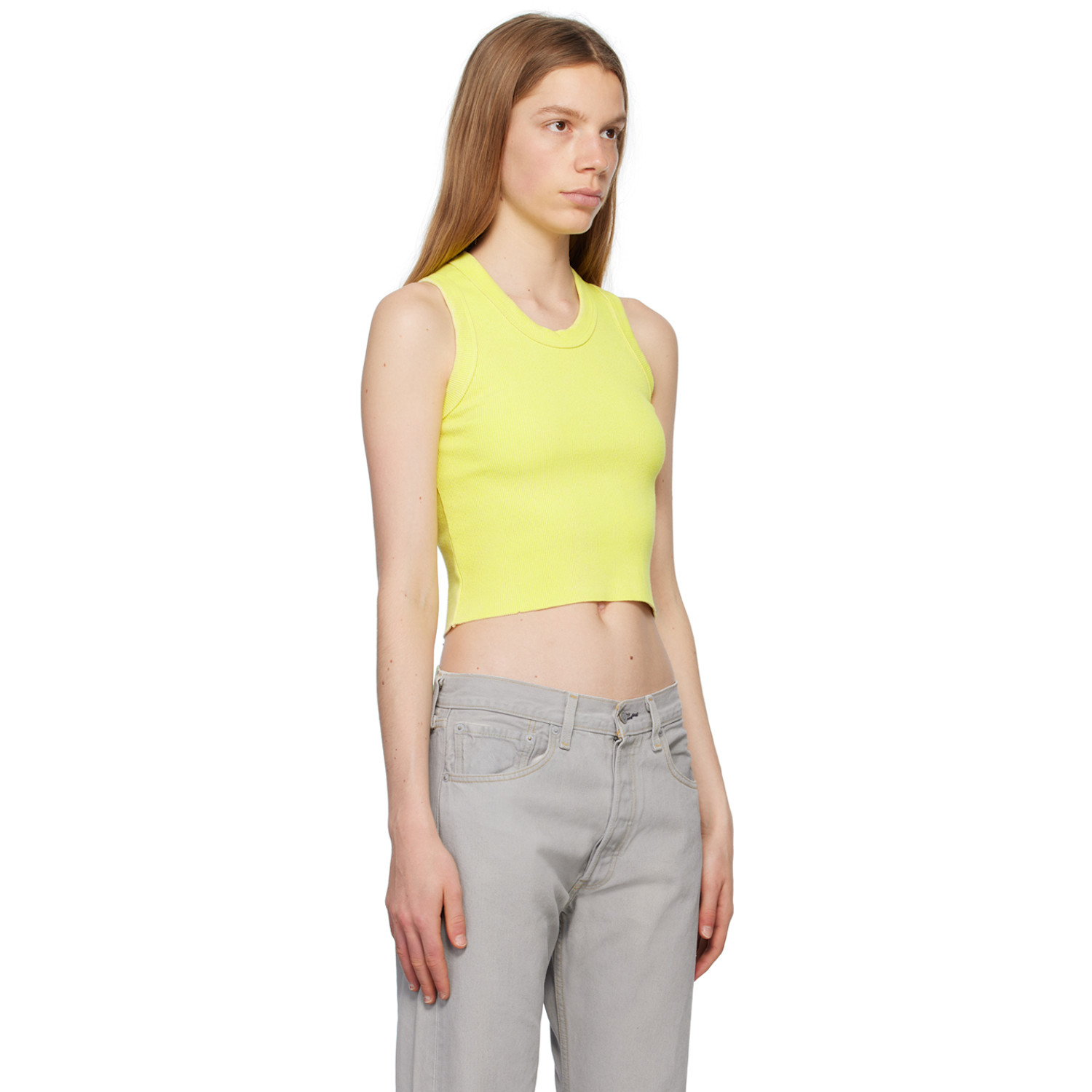  Notsonormal Ssense Exclusive Yellow Tank Top 