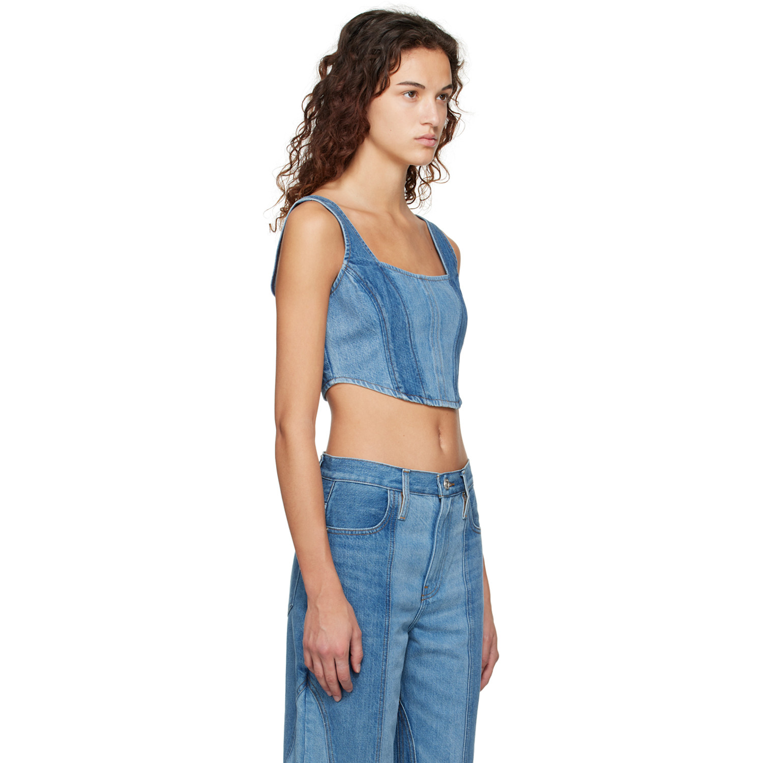  Frame Indigo Barrel Tank Top 