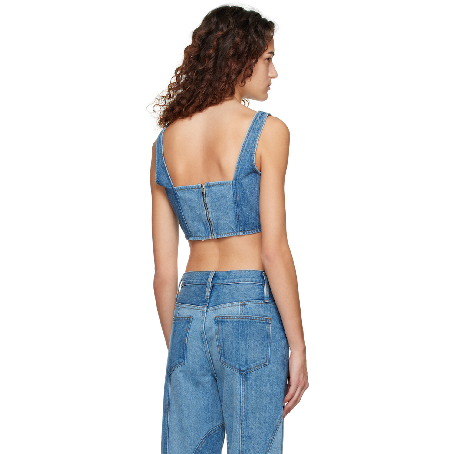  Frame Indigo Barrel Tank Top 