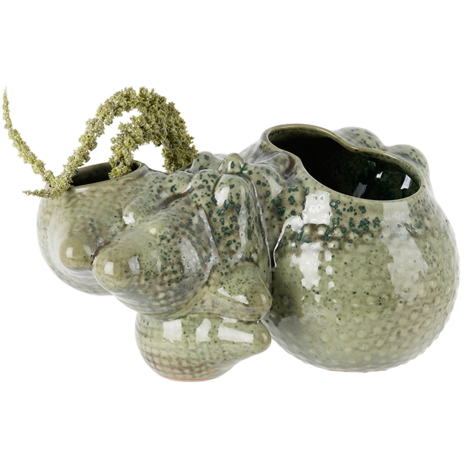  Forma Rosa Studio Green Botryoidal Planter 