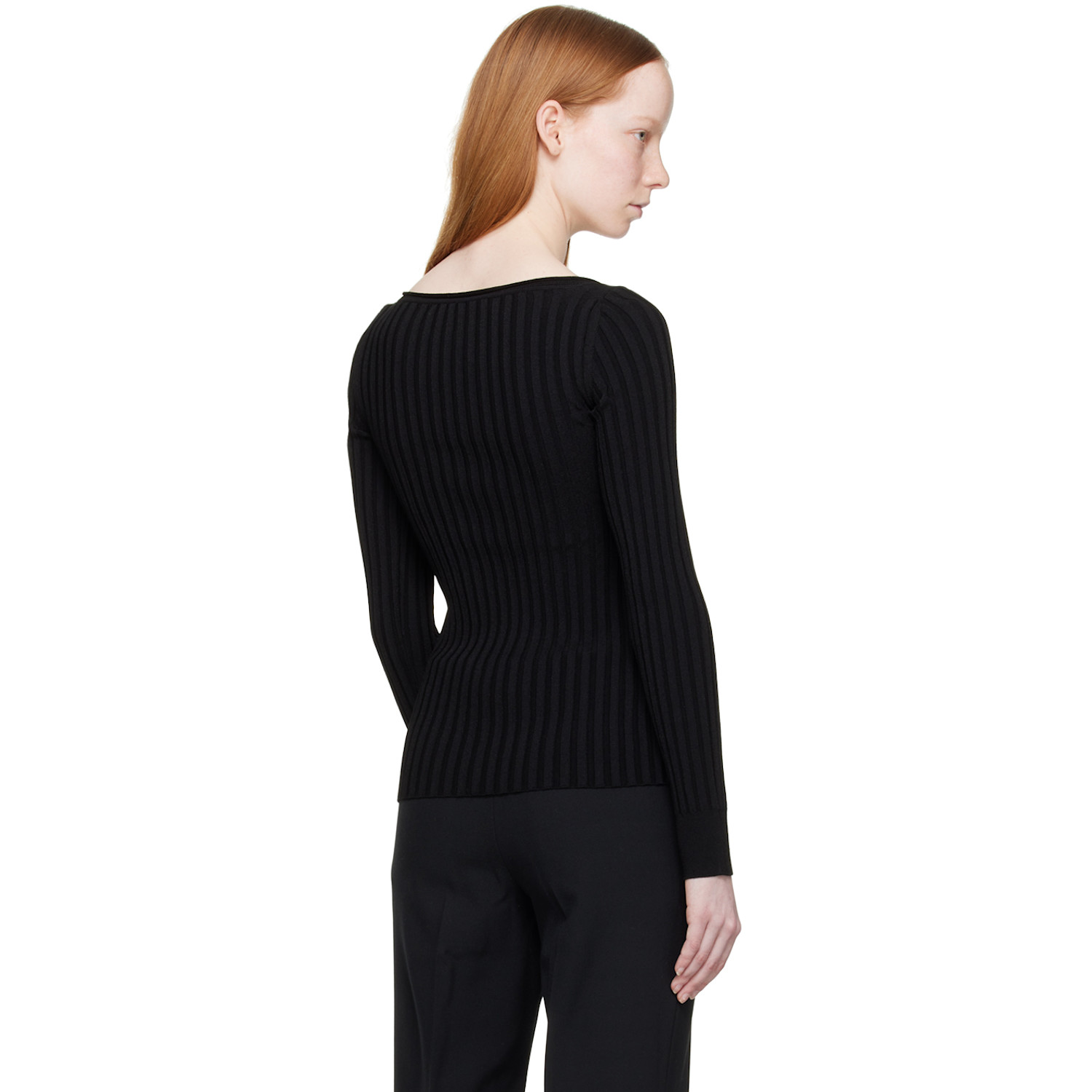  Stella Mccartney Black V-neck Sweater 