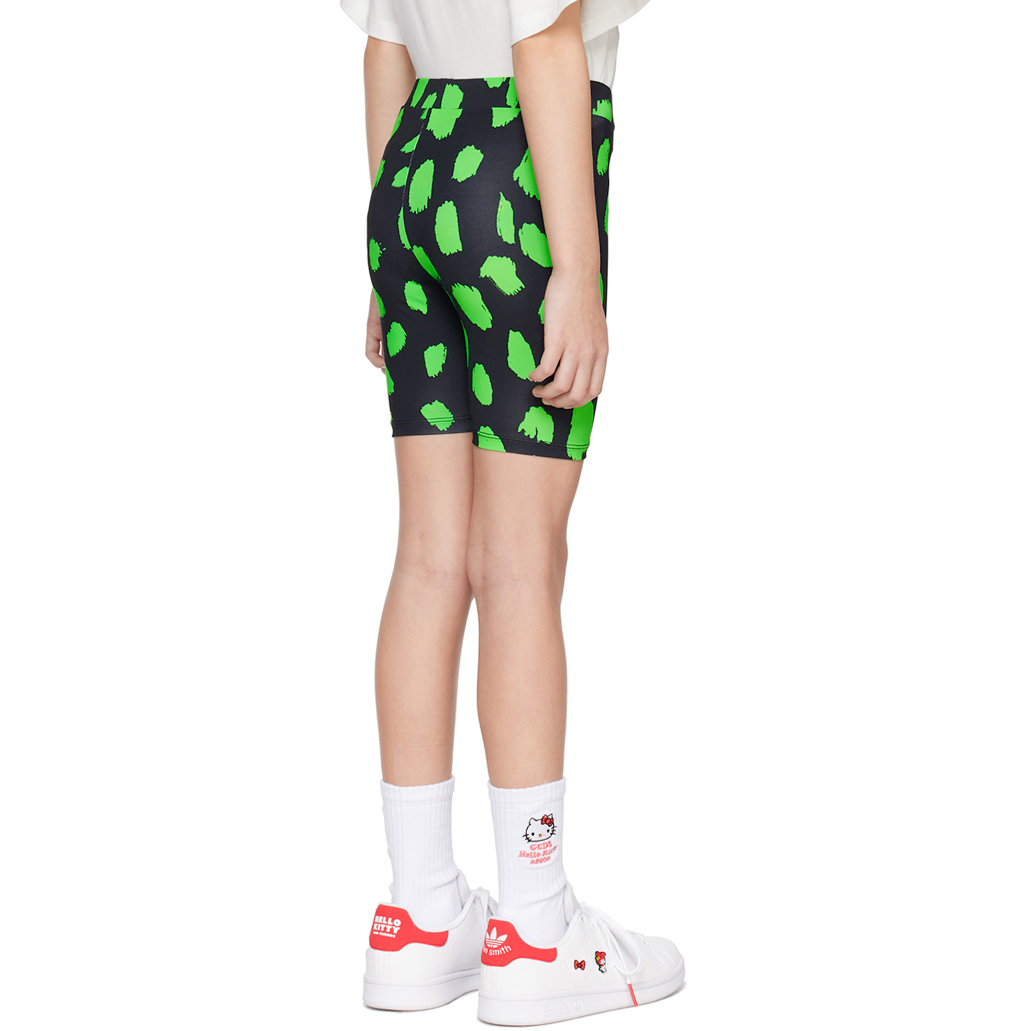  Stella Mccartney Kids Black Printed Shorts 