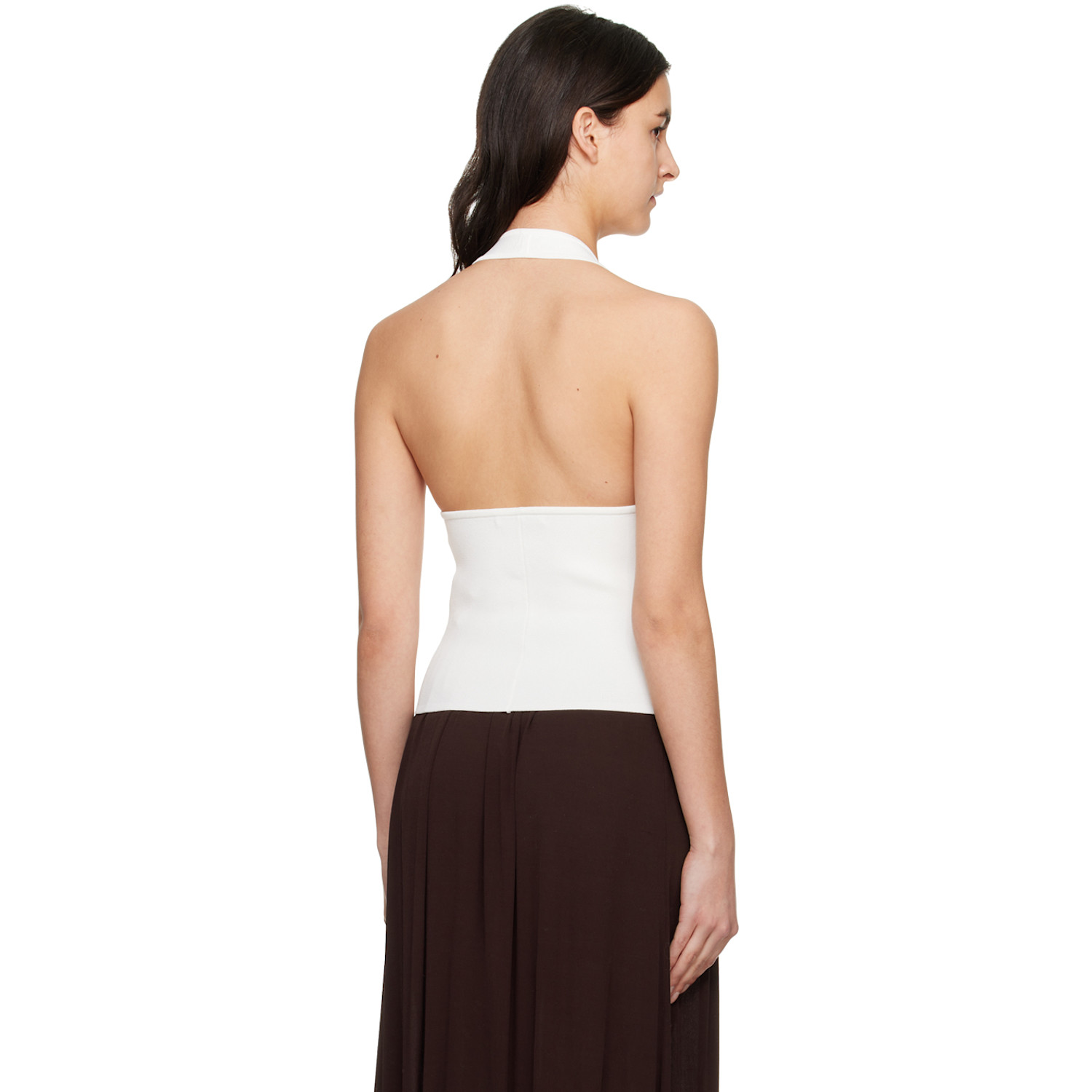  Esse Studios White Obie Tank Top 