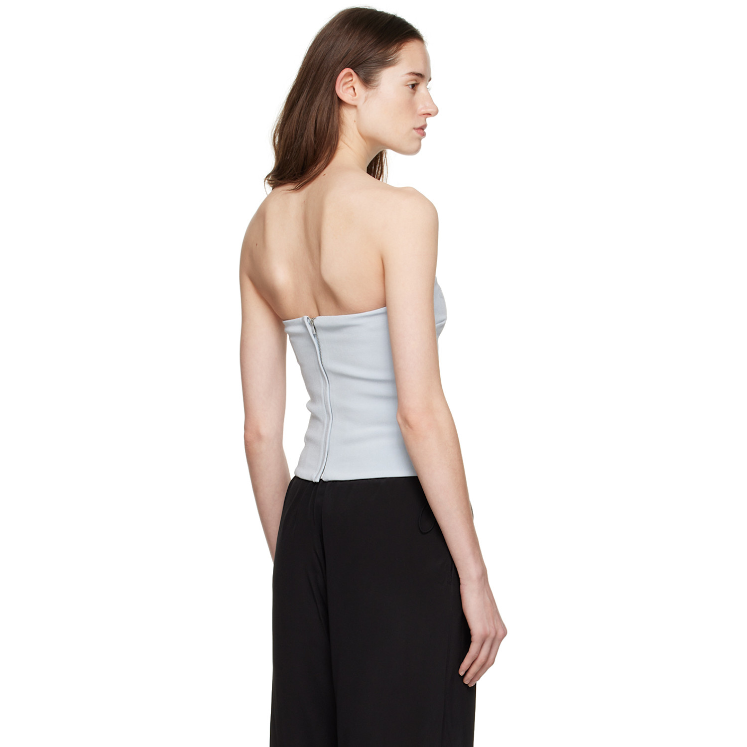  Esse Studios Ssense Exclusive Blue Tank Top 
