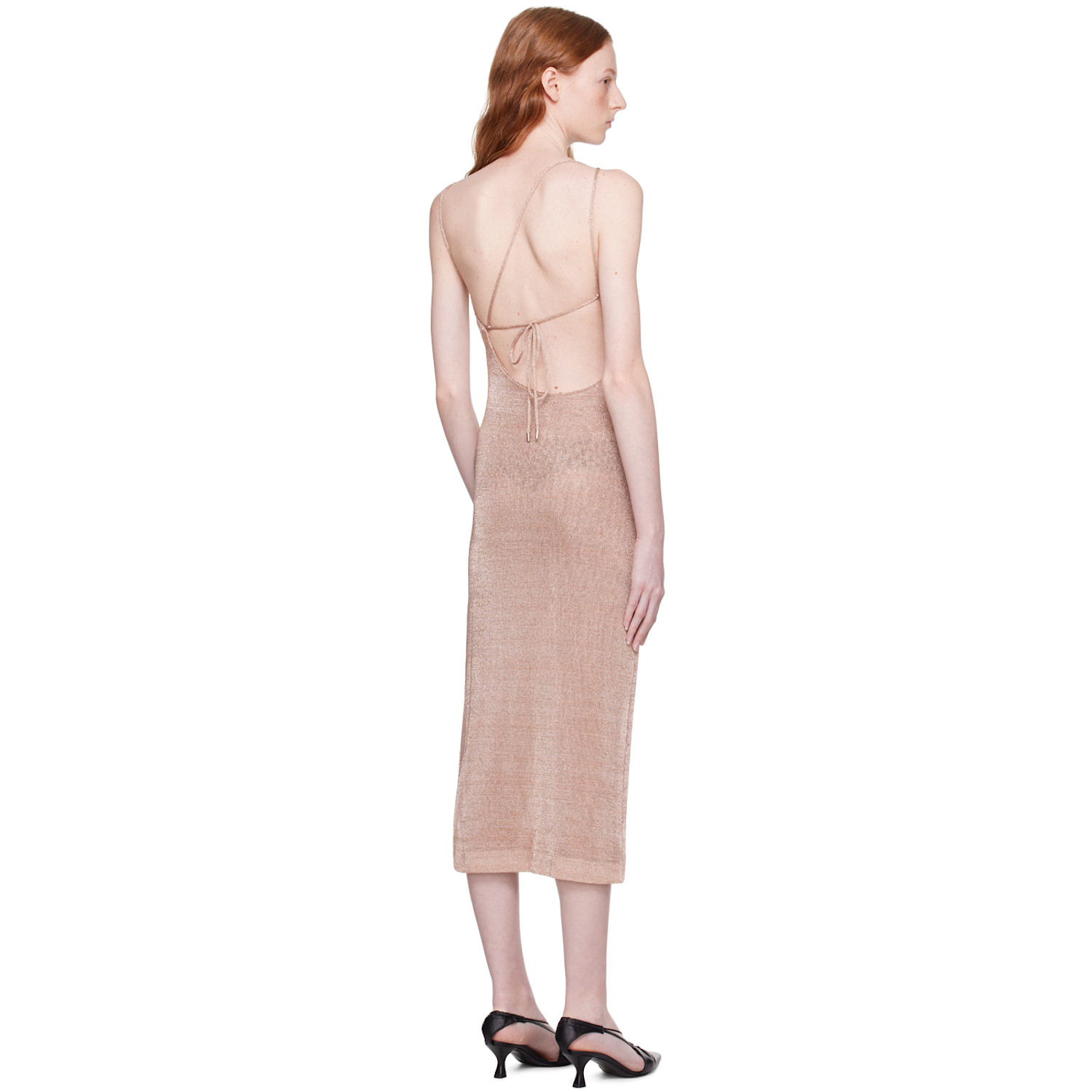  Third Form Robe Midi Heavy Metal Rose 