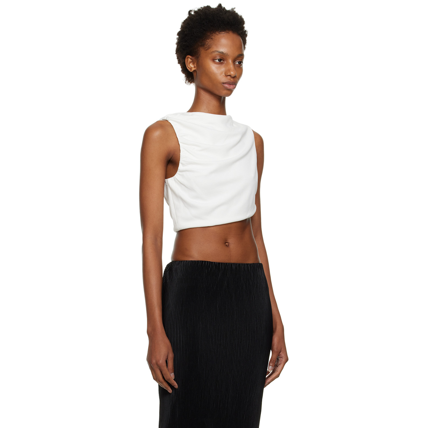  Third Form Off-white Marble Tank Top 