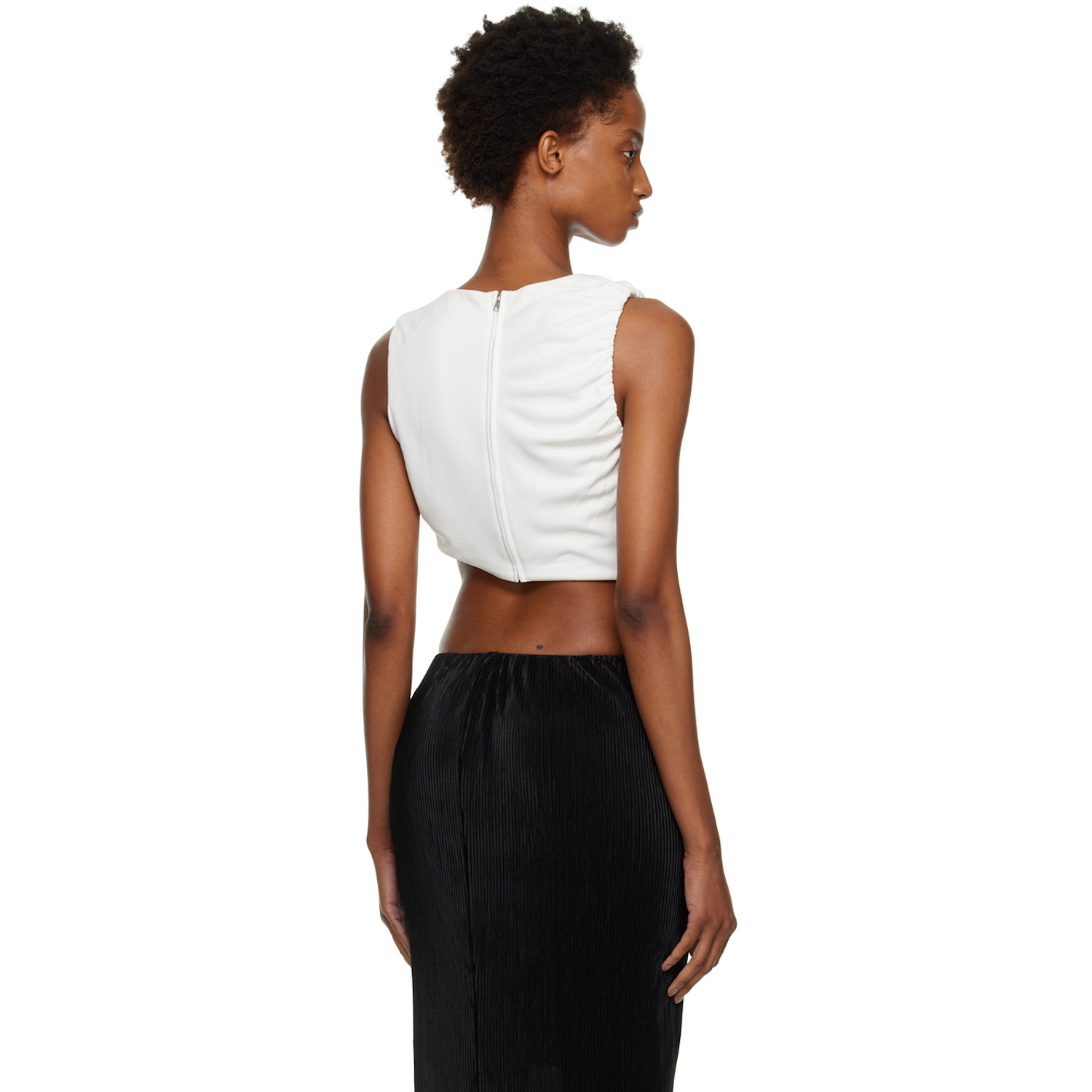  Third Form Off-white Marble Tank Top 