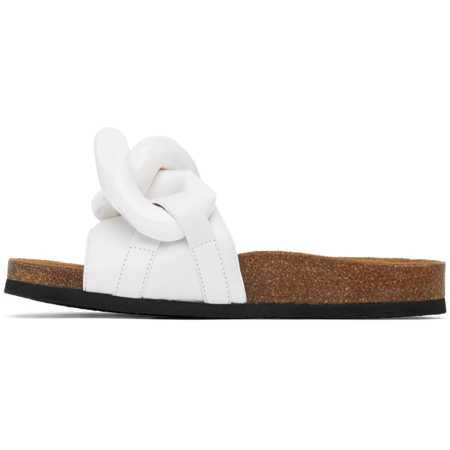  Jw Anderson White Chain Slides 