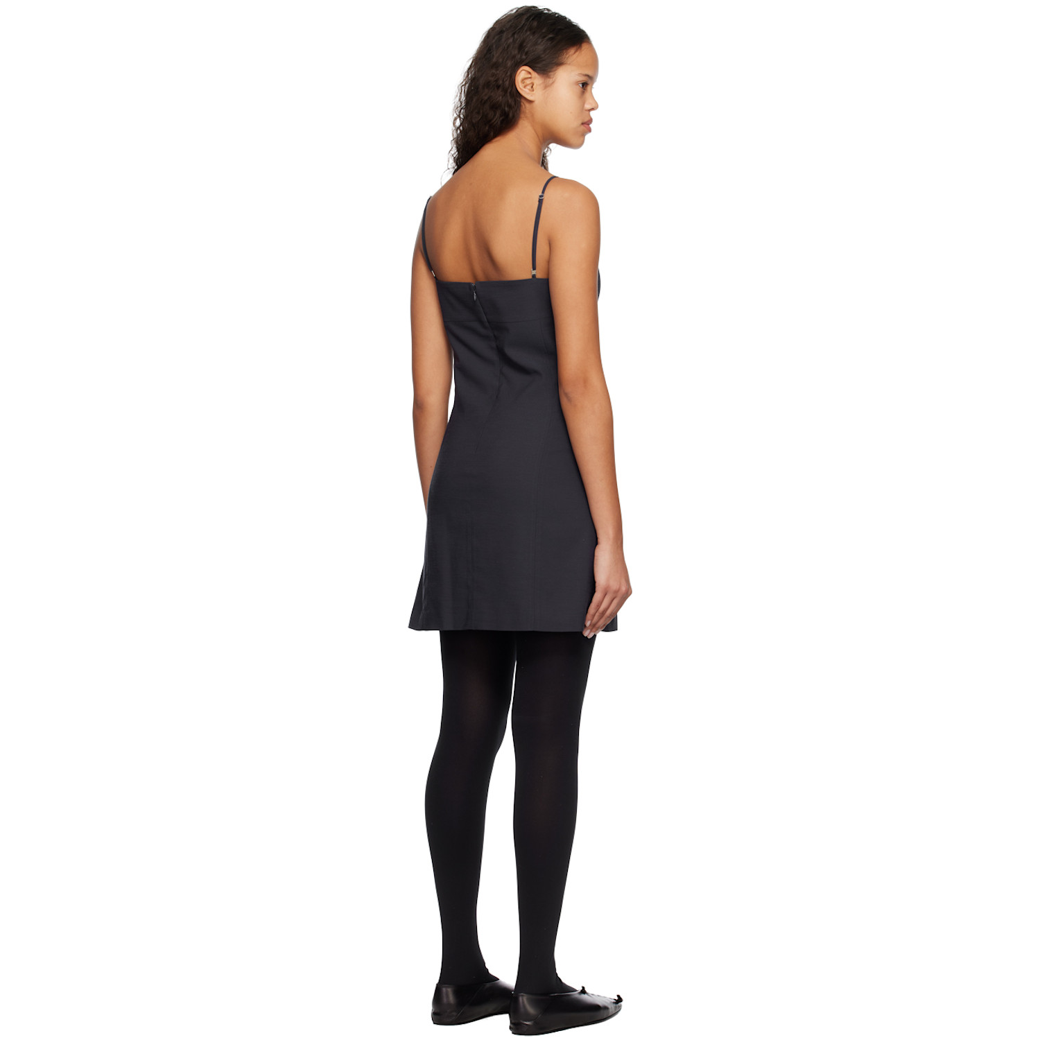  System Navy Cutout Minidress 