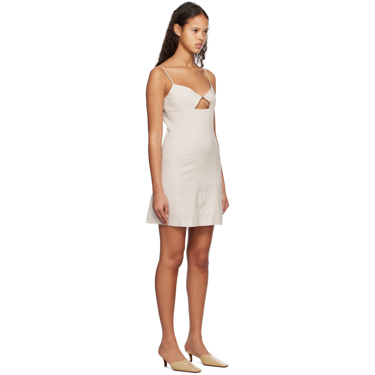  System Off-white Cutout Minidress 