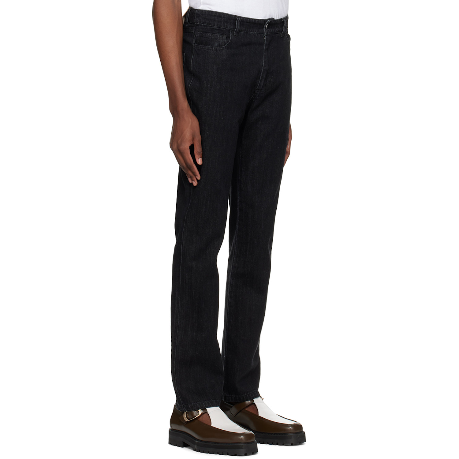  Mr. Saturday Black Five-pocket Jeans 