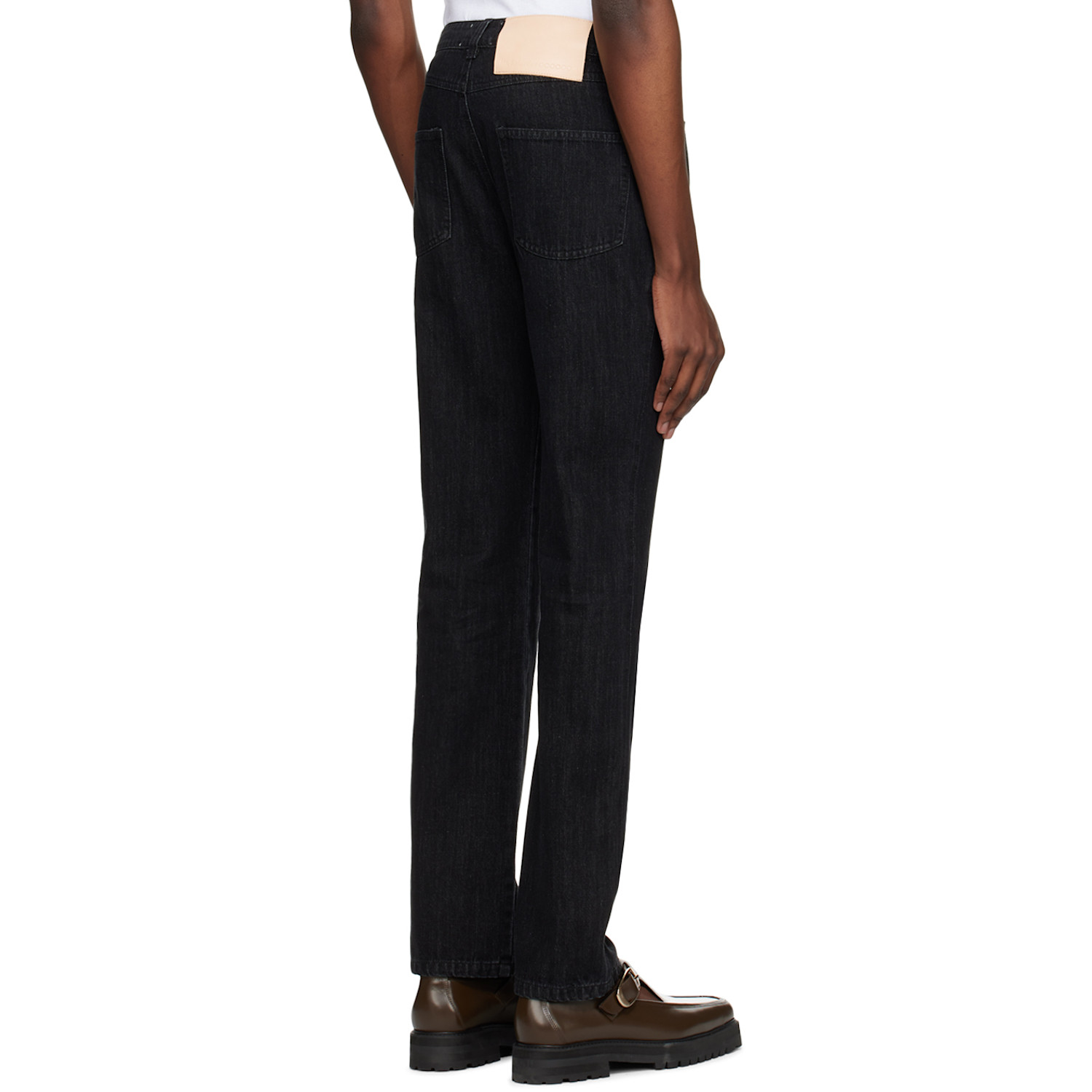  Mr. Saturday Black Five-pocket Jeans 