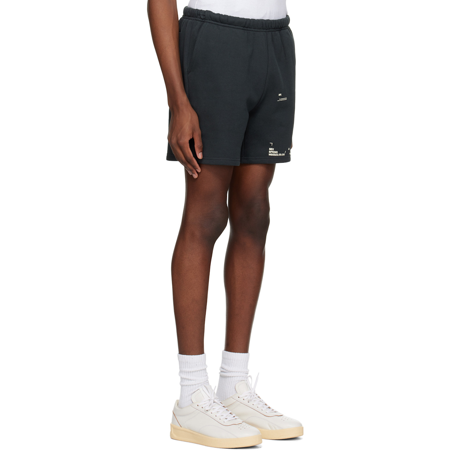  Mr. Saturday Black Graphic Shorts 