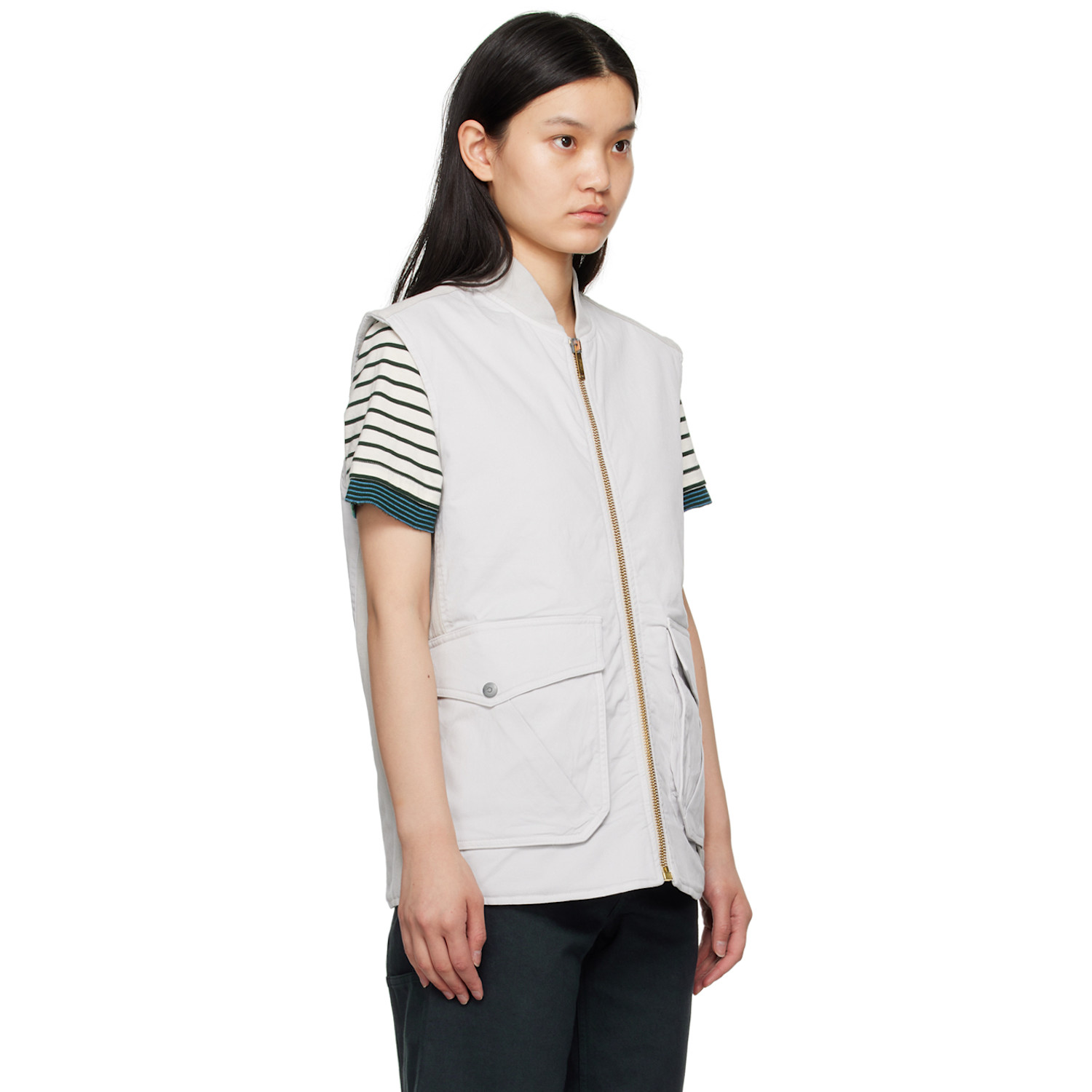  Objects Iv Life Gray Cargo Vest 