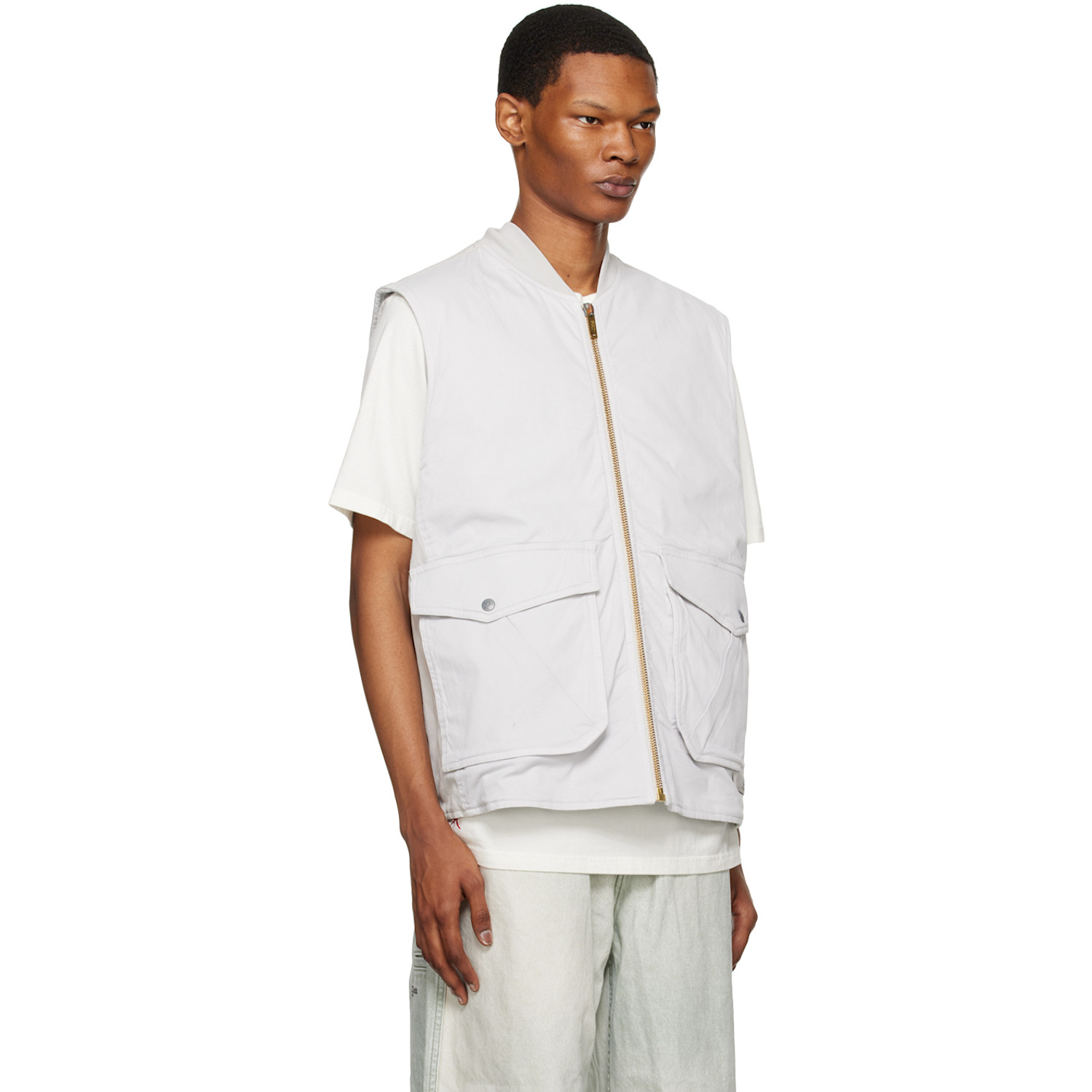  Objects Iv Life Gray Cargo Vest 