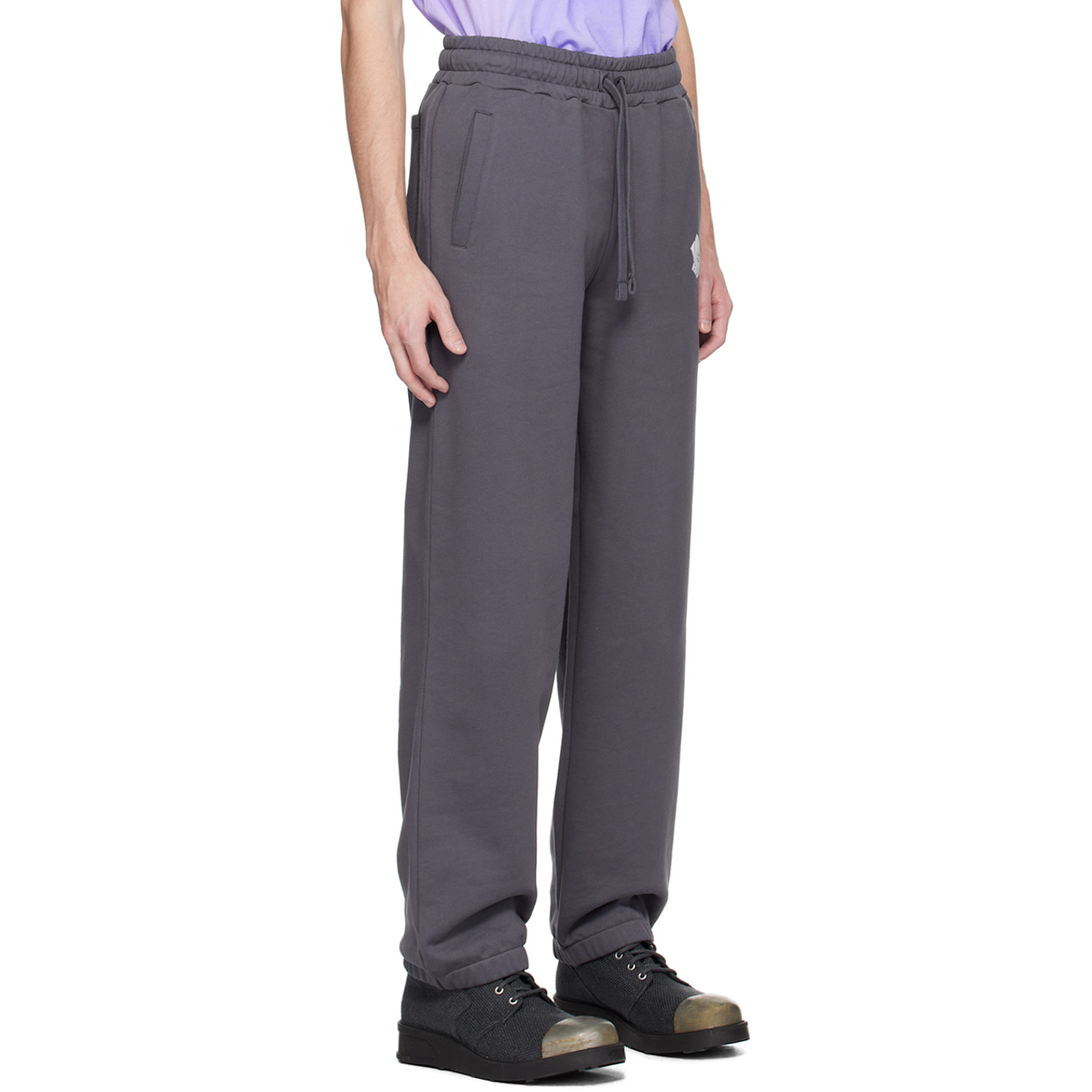  Objects Iv Life Gray Printed Sweatpants 