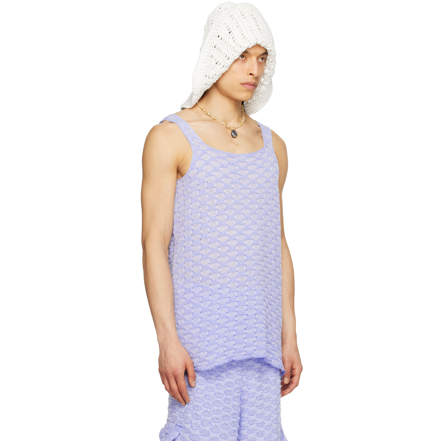  Isa Boulder Ssense Exclusive Purple Tank Top 