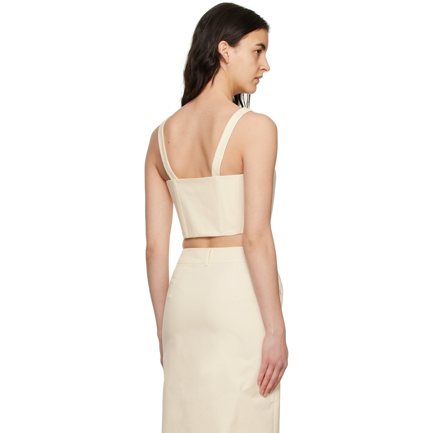  Anna Quan Off-white Mae Tank Top 