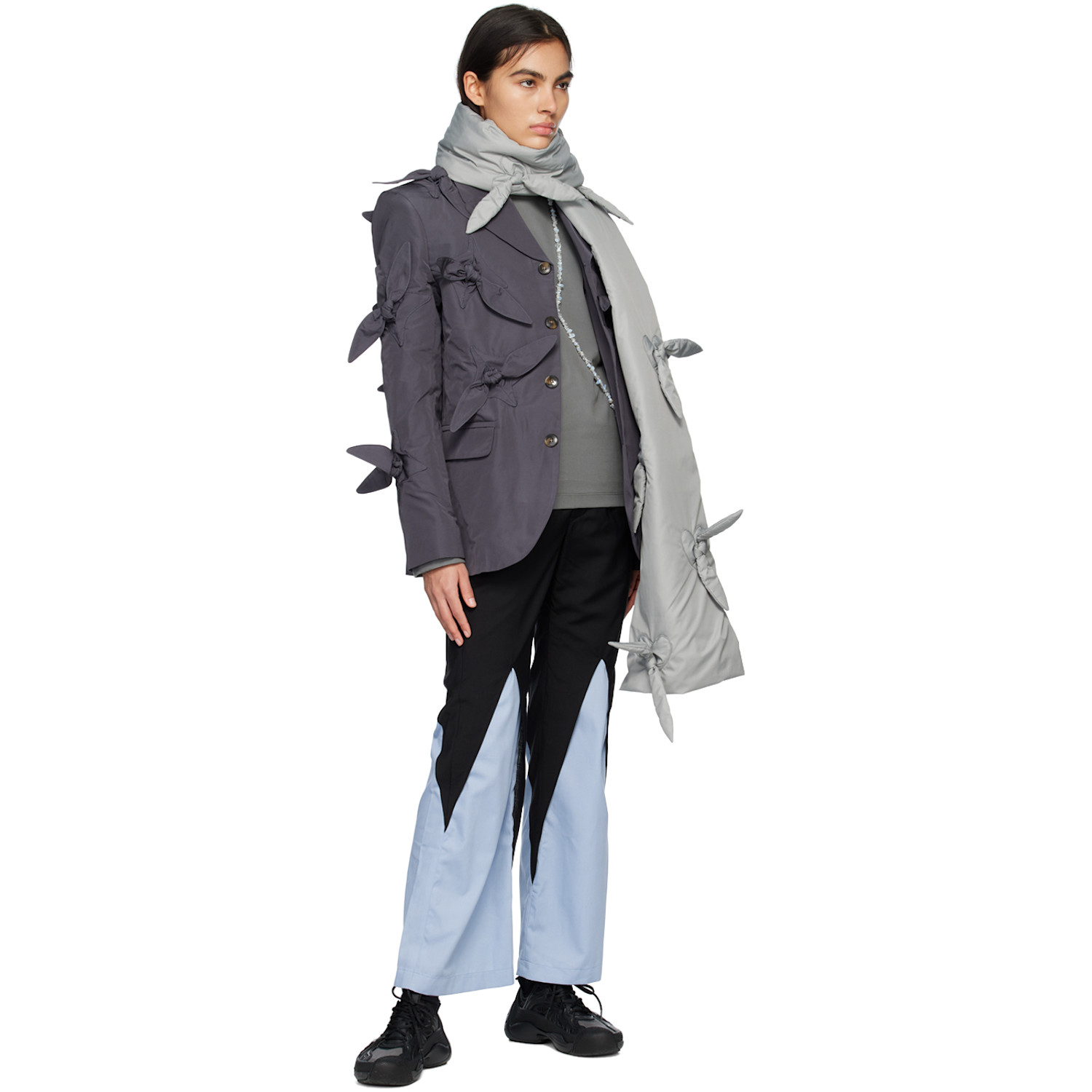  Strongthe Gray Heart Scarf 