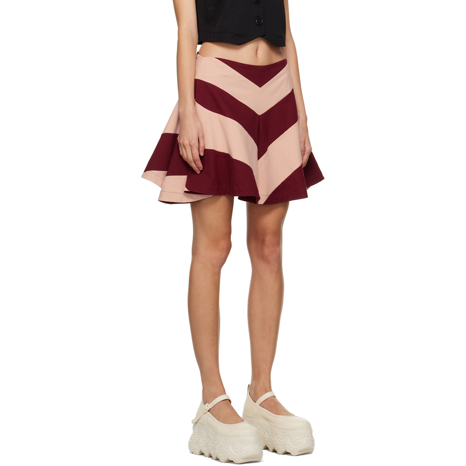  Rose Murdoch Red Jack Miniskirt 
