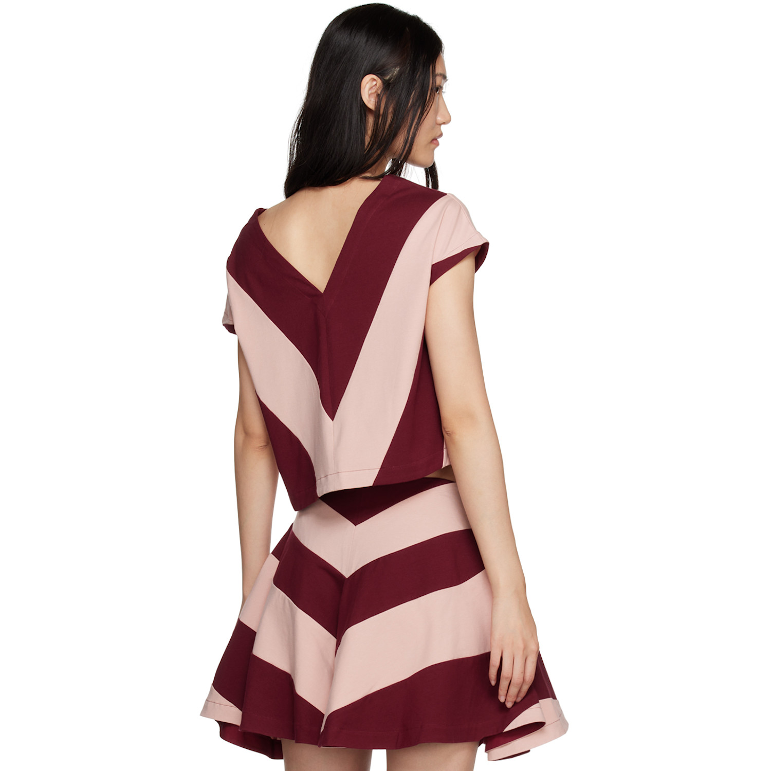  Rose Murdoch Burgundy & Pink Jack Top 