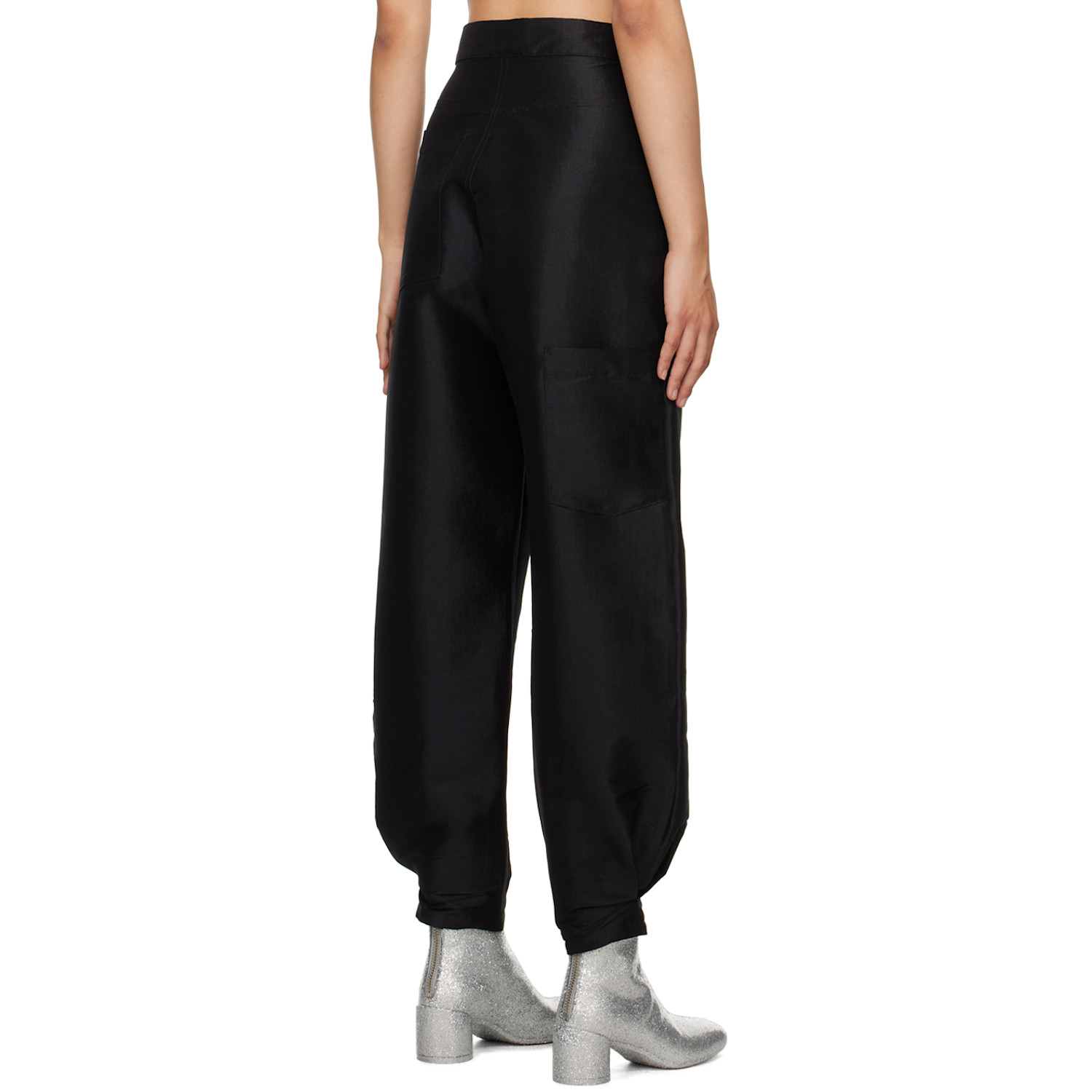  Kika Vargas Black Ella Trousers 